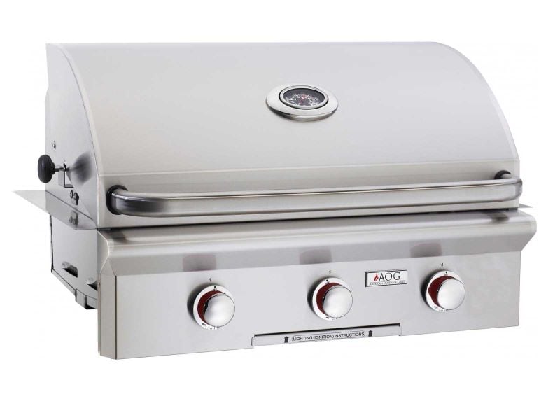 American Outdoor Grill T-Series 30-Inch 3-Burner Built-In Gas Grill