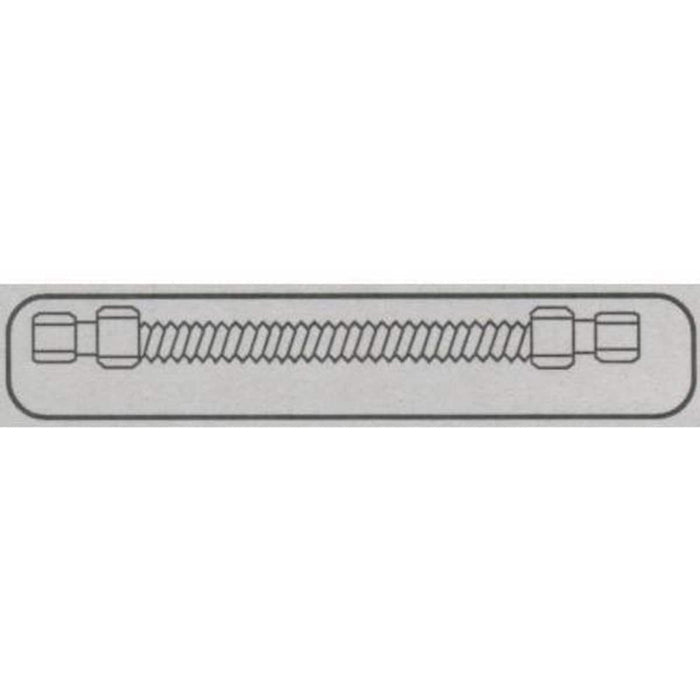 Fire Magic 1/2x24 Inch Stainless Flex Connector - 3035