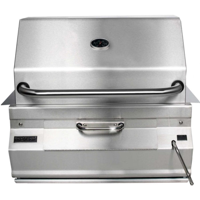 Fire Magic Legacy 24-Inch Built-In Smoker Charcoal Grill - 12-SC01C-A