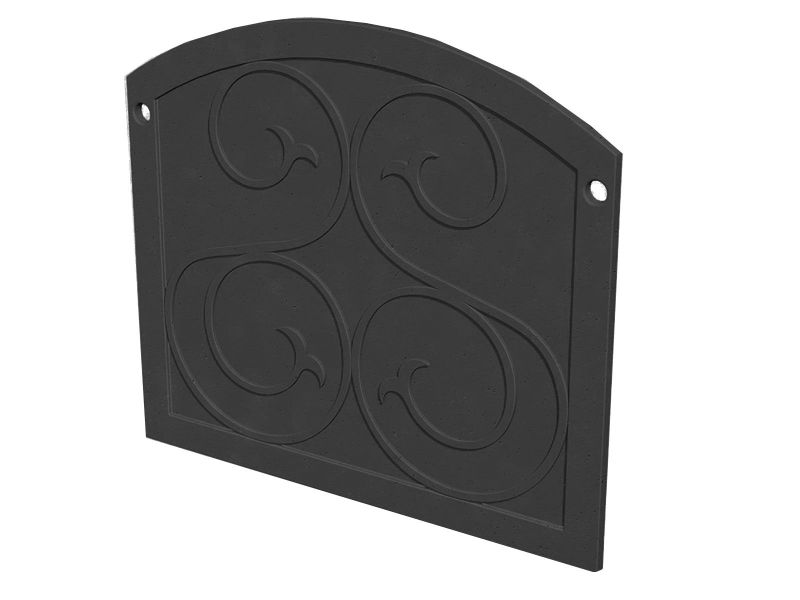 American Fyre Designs Arched GFRC Protector Plate