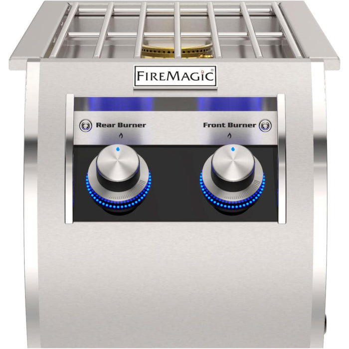 Fire Magic Echelon Diamond Gas Built-In Double Side Burner