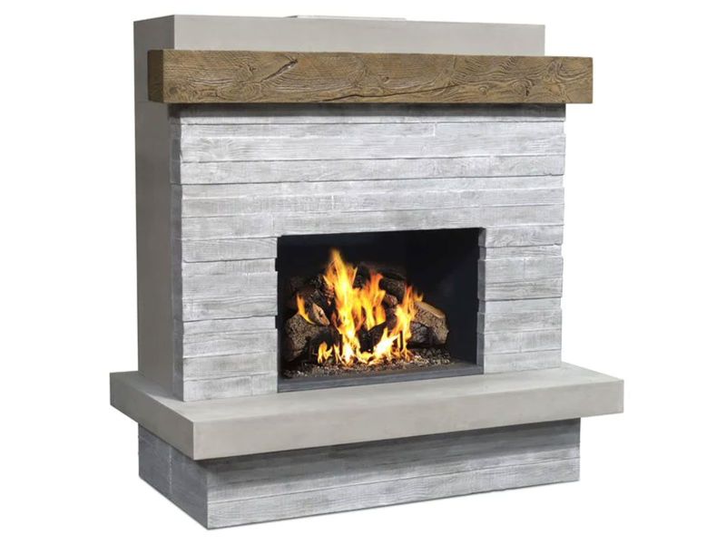 American Fyre Designs 68-Inch Brooklyn Outdoor Gas Fireplace