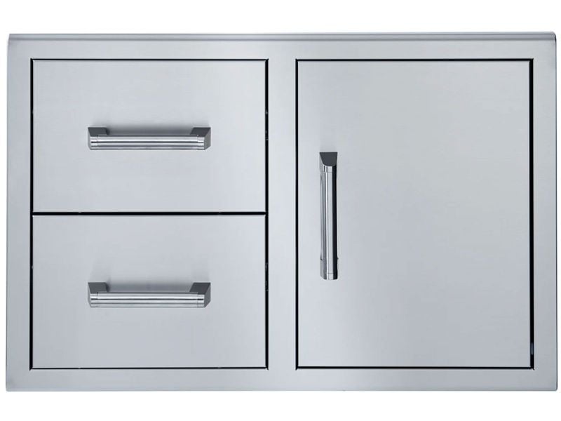 Broilmaster 34-Inch Single Door with Double Drawer Combo