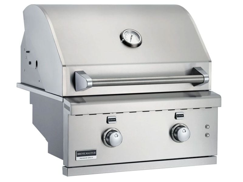 Broilmaster 26-Inch Stainless Steel Built-In Gas Grill