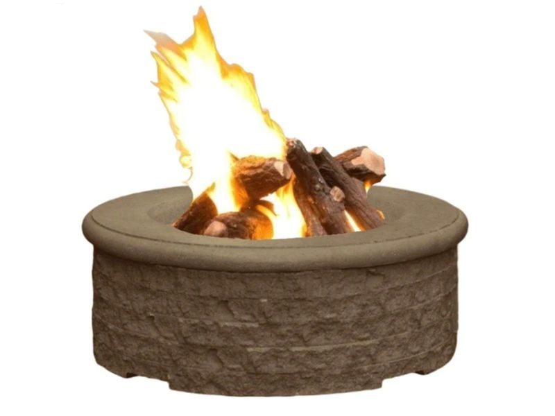 American Fyre Designs 39-Inch Chiseled Fire Pit