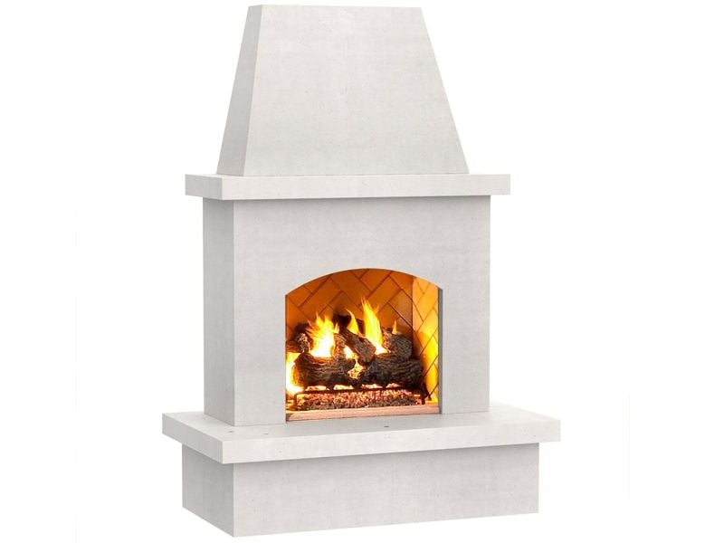 American Fyre Designs 67-Inch Contractor's Model Outdoor Gas Fireplace