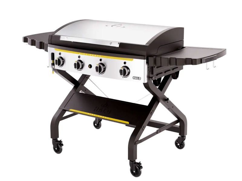 HALO Elite4B 36-Inch 4 Burner Outdoor Countertop Griddle