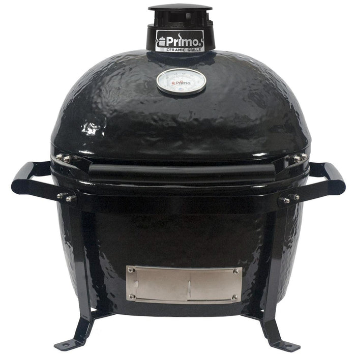 Primo Oval Junior Ceramic Kamado Grill On GO Portable Carrier