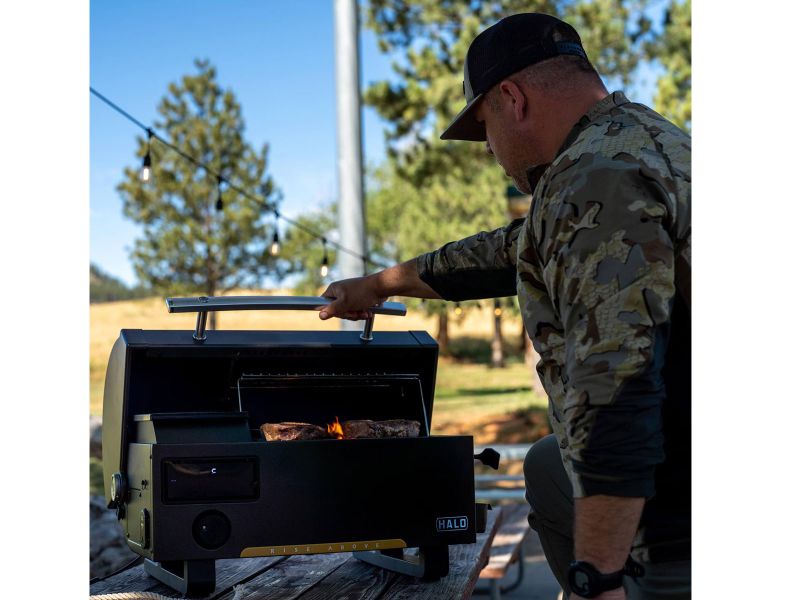 HALO 3-Piece Essentials Pellet Grill Bundle