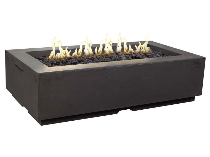 American Fyre Designs 56 1/4-Inch Louvre Rectangle Fire Pit