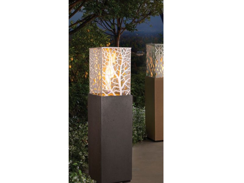 American Fyre Designs 16-Inch Magnolia Gas Fire Lantern