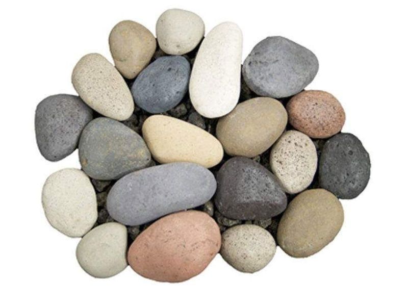 American Fyre Designs River Rock Fyre Stones, 20 Pieces