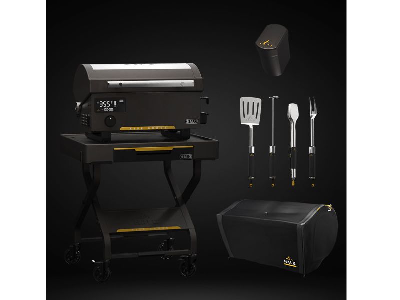 HALO 5-Piece Ultimate Pellet Grill Bundle